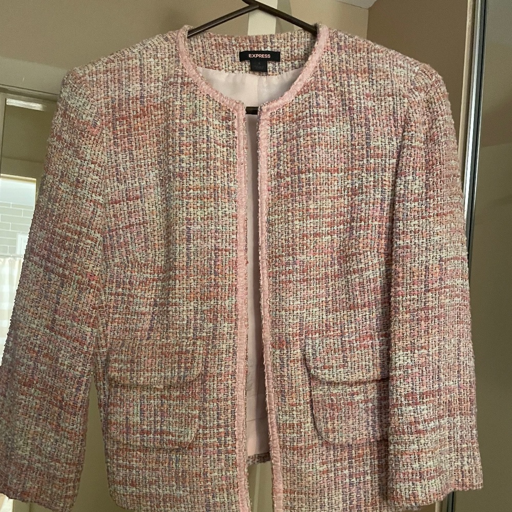 M Pink and pastels jacket